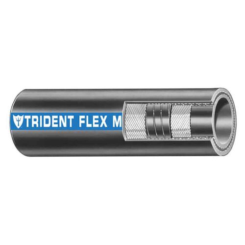 Flex marine wet exhaust &amp; water hose black trident marine 3/4&#034; sold by the foot