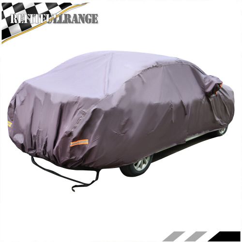 Full car cover waterproof all weather protection sun snow rain uv resistant