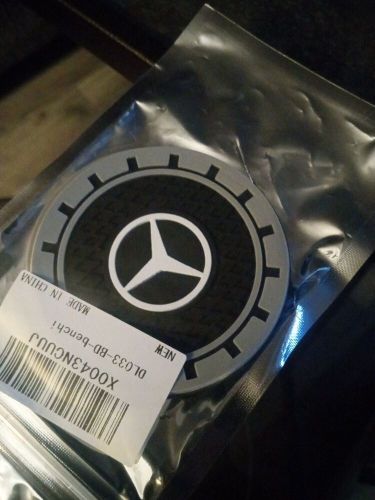 New mercedes benz car truck nonslip silicone coasters for cup holders ships free