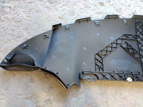 New oem 17-23 teslamodel 3 front bumper lower valance under tray diffuser shield