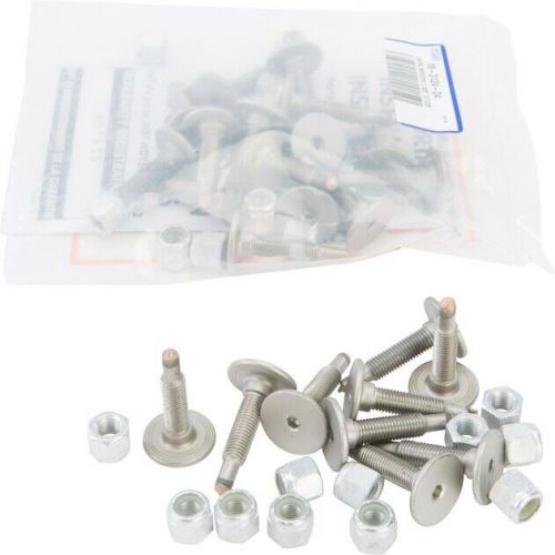 Woody&#039;s signature carbide stainless studs w/ short big nuts 1.325&#034; 5/16&#034; 24-pack