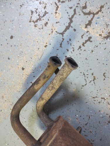 2008 kawasaki mule 3010 gas 4wd used oem exhaust muffler pipe