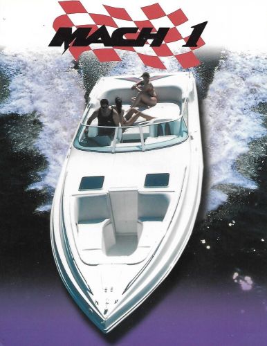 Boat brochure - frp - 340 mach 1/br et al - mach 1 product line overview (sh249)