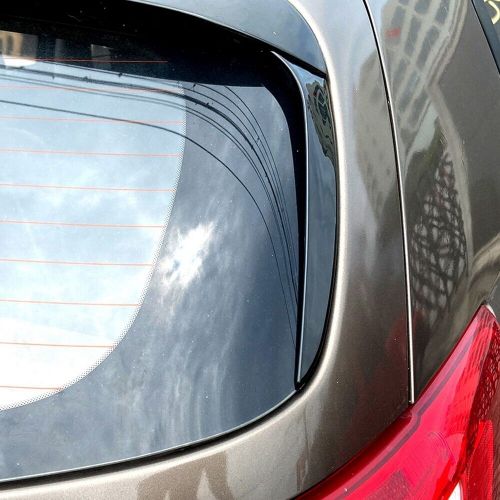 High quality abs rear spoiler side wing trim cover for kia sportage r 2011 2015