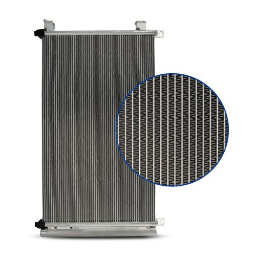 Aluminum a/c ac condenser for nissan rogue 2.5l with receiver drier 2014-2020