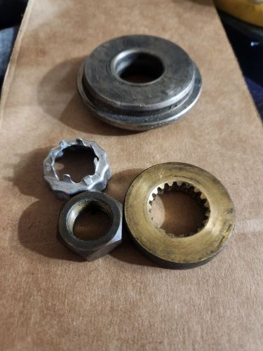 Volvo penta sx sx-m stern drive prop nut 3850984 with spacer and spline washer