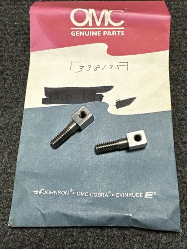 Qty2 oem nos johnson outboard engine marine pivot pins 338175