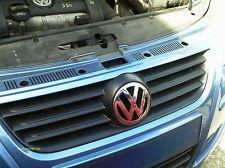 Vw volkswagen polo mk5 2005-2010 front grill with chrome badge original /genuine