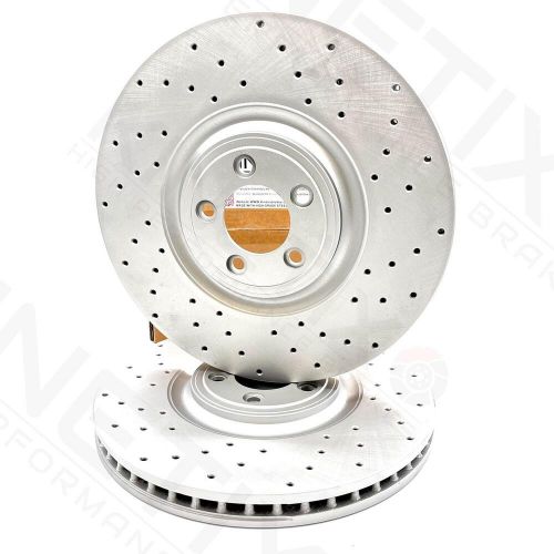 For jaguar xfr-s xkr-s xjr 5.0 v8 drilled front rear brake discs mintex pads