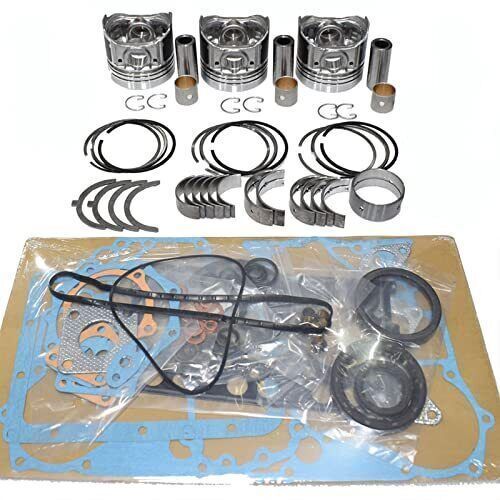 For isuzu 3kb1 engine rebuild kit piston&amp;main/con rod bearing&amp;full gasket kit