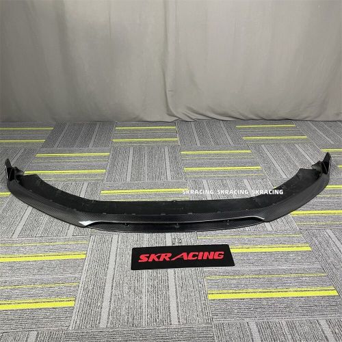 Real carbon fiber front bumper lip exterior bodykits fits porsche panamera 971