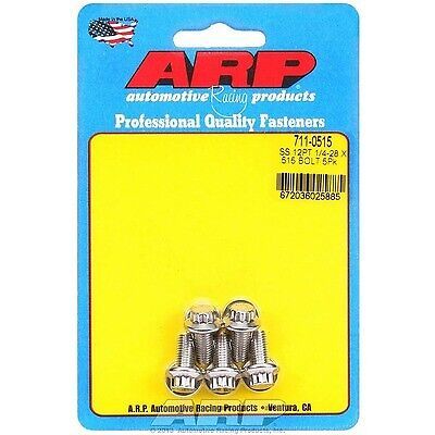 Arp 711-0515 - s/s bolt kit - 12pt. (5) 1/4-28 x .515