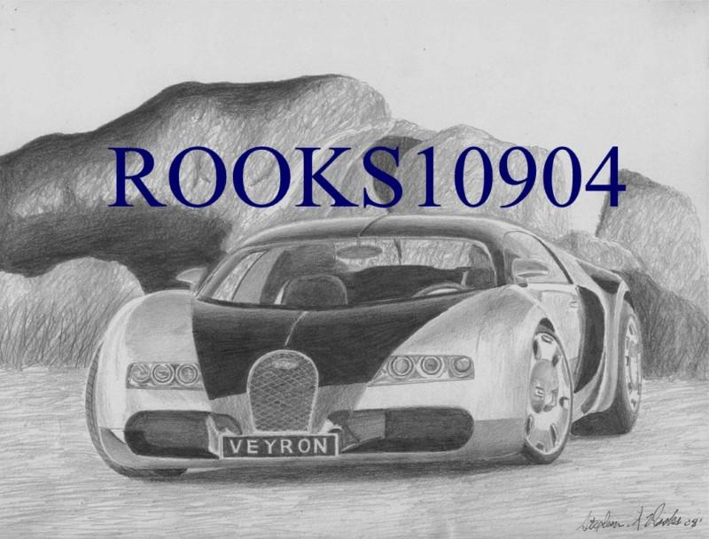 Bugatti veyron exotic car art print