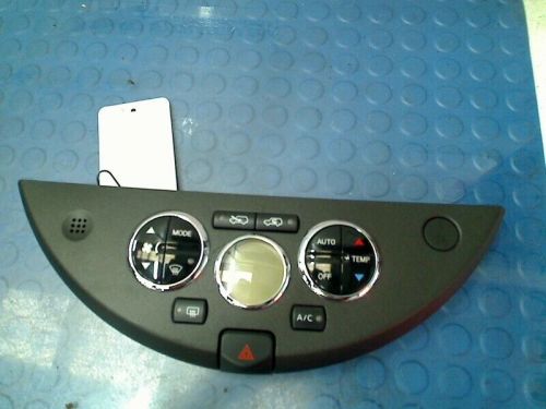 Nissan note (e11) mpv 1.6 16v (hr16de) 2007 climate control panel 275009u11a-