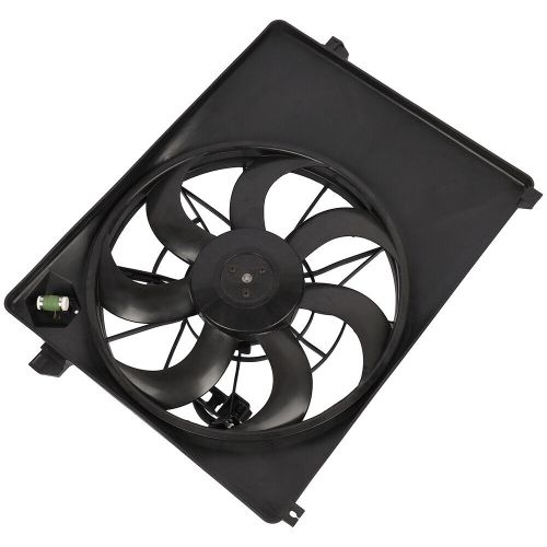 Electric radiator cooling fan assembly for 2007-2011 kia rondo 2.7l 2656cc v6