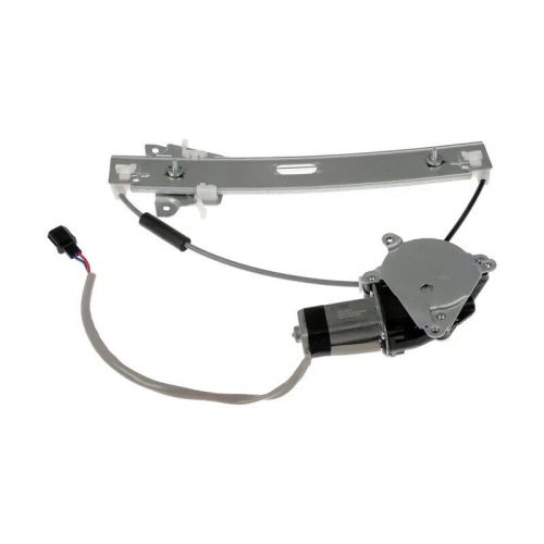 Power window motor and regulator assembly