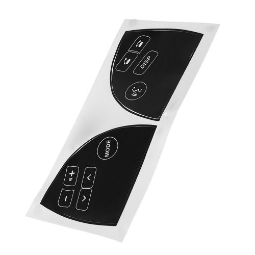 Quality vinyl button stickers designed for for lexus es350 steering wheels