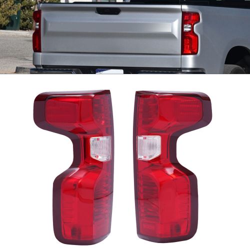 Tail light for chevy silverado 1500 2019-2021 pair brake lamp right+left side