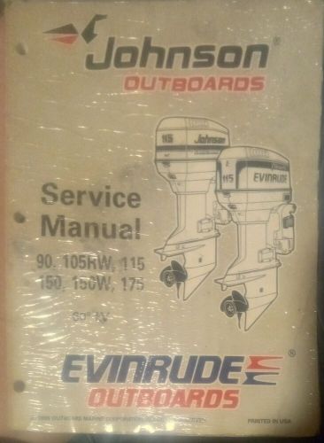 Omc johnson outboard eu 60° lv 90 105rw 115 150 150w 175 service manual 507268