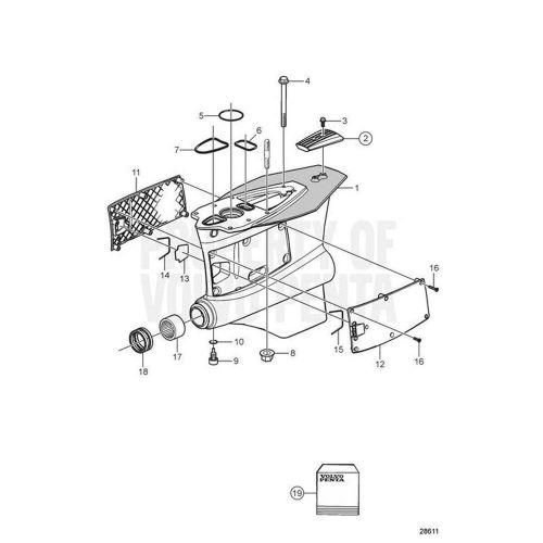 Volvo penta anode kit #23164609