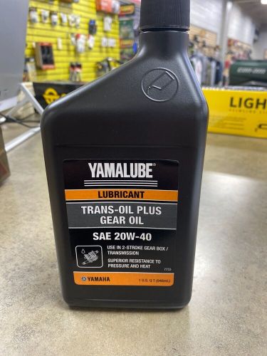 New yamalube acc-trans-pl-us lubricant trans-oil plus, 1 quart