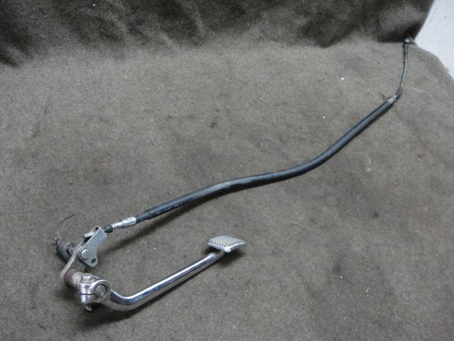 99 kawasaki en500 en 500 en500c vulcan rear brake pedal and cable #34