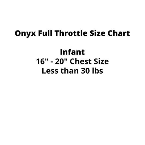 Onyx full throttle infant life jacket vest, orange, absolute outdoors