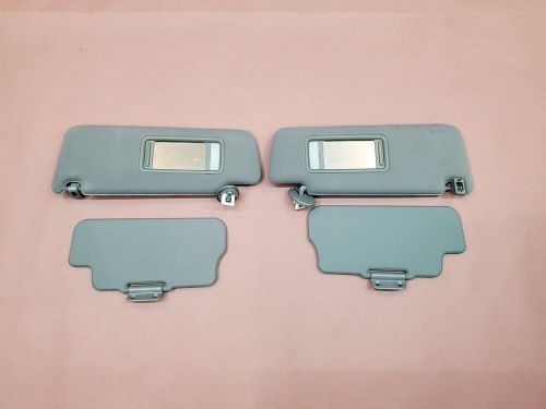 2003-2009 lexus gx470 sun visor set gray left right illuminated sunvisor oem