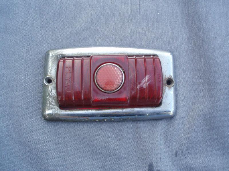 1949 1950 1951 1952 49 50 51 52 plymouth wagon right tail lamp & bezel