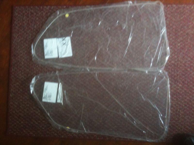 New pair cessna 172  rear windows, clear, faa-pma p/n 0512180-5,6  lp 348,349