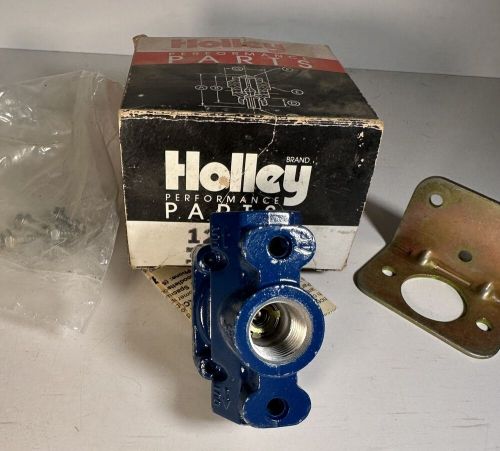 Vintage holley 12-803 fuel pressure regulator blue