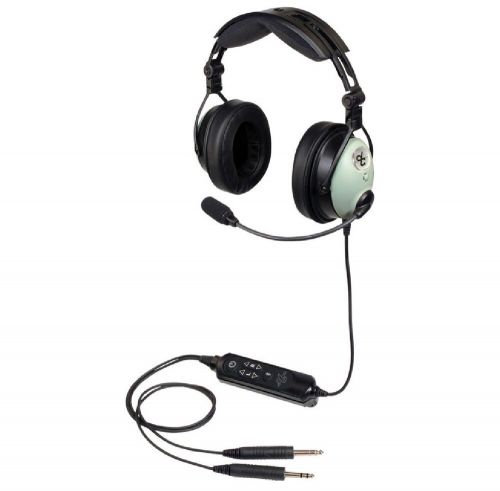 David clark dc one-x enc headset-dual plug w/ bluetooth