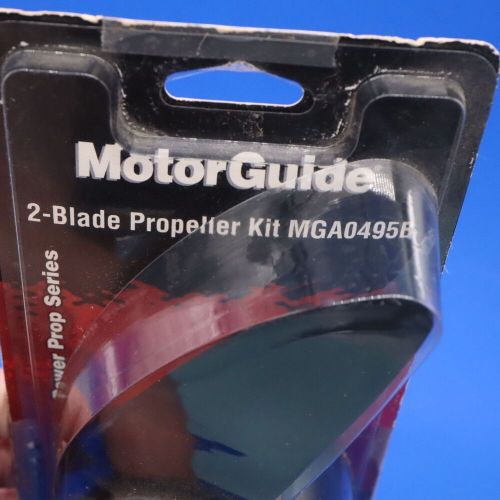 Motorguide power prop 2-blade trolling motor propeller kit mga0495b 3.5&#034; hub