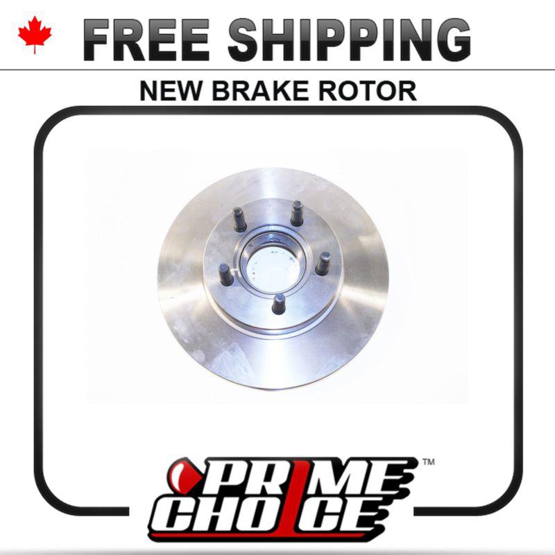 1 premium new disc brake rotor for front fits left driver / right passenger side