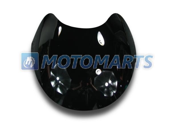 Dark smoke windscreen for suzuki gsx-r400 gk73a 88-90