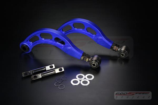 Gsp blue 06-11 civic lx ex si k20 vtec suspension adjustable gen2 camber kit 