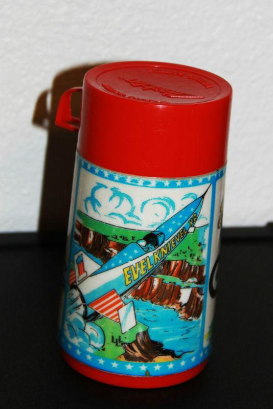 1974 evel knievel thermos by aladdin (very cool)