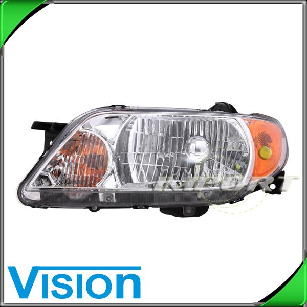 Driver side left l/h headlight lamp assembly replacement 01-03 mazda protege 4dr