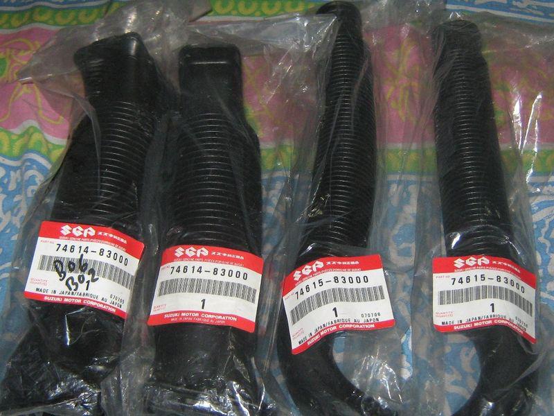 Suzuki sj samurai heater hose set (set of 4) 85 86-88 sgp oem new free ship