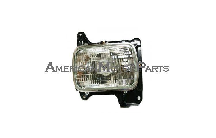 Left driver side replacement headlight halogen type 86-97 nissan pickup