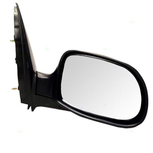 New passengers manual side view mirror glass housing assembly 95-98 windstar van