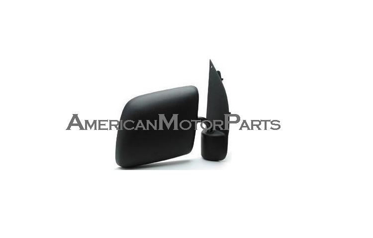 Passenger replacement manual folding mirror 92-93 ford econoline van f4uz17682a