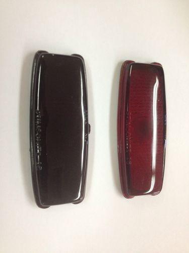 1941 ford stimsonite 18 glass tailight lens pair