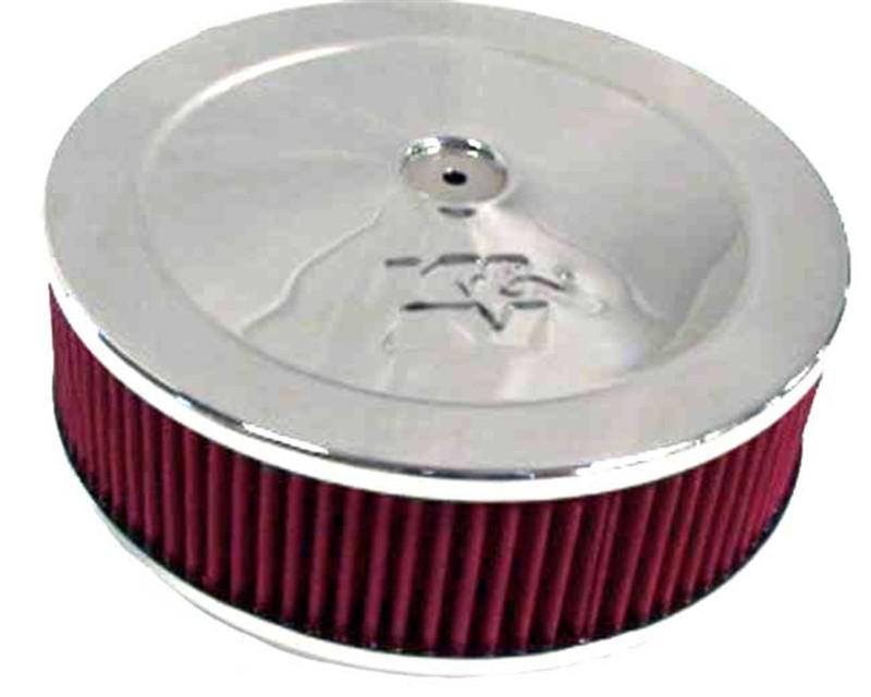 K&n filters 60-1120 - custom air cleaner assembly; 9 in.; stainless steel; neck