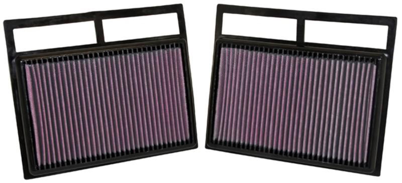 K&n filters 33-2412 - air filter; panel; h-1 1/8 in.; l-9.75 in.; w-8.25 in.;