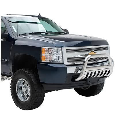 Smittybilt 53036 bumper guard; grille saver; stainless steel