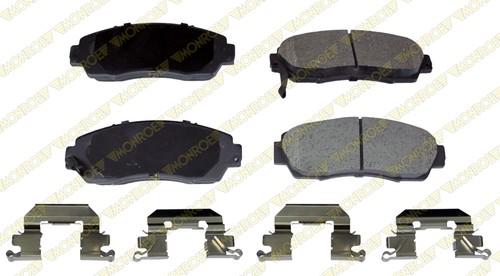 Monroe gx1089 brake pad or shoe, front-monroe prosolution ceramic brake pad