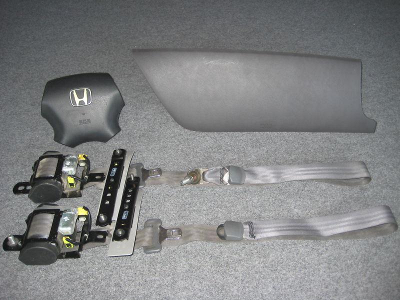 05 06 07 08 09 10 honda odyssey airbag set driver & passenger air bag w/seatbelt