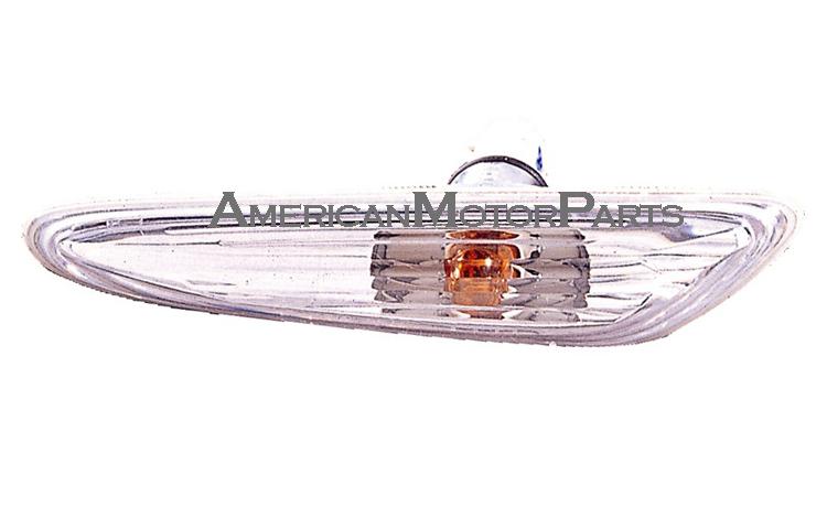 Vaip pair replacement clear side marker repeater light 02-05 bmw e46 3-series