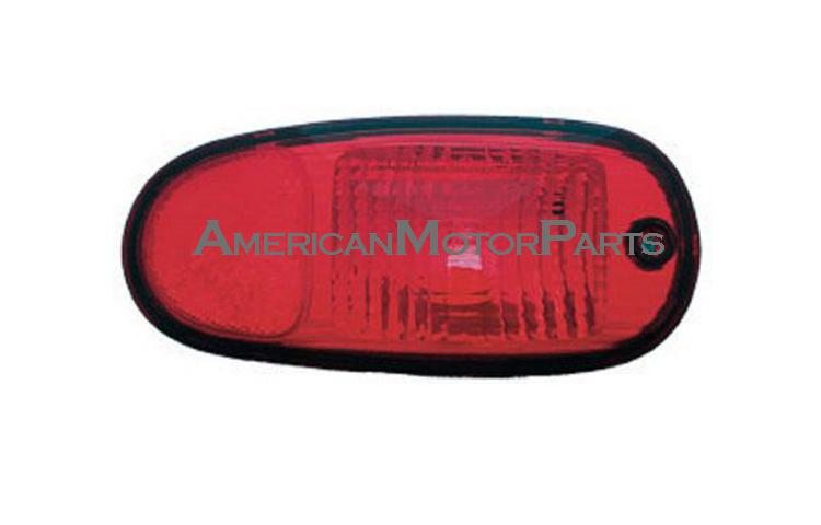 Depo driver & passenger side rear bumper reflector 01-04 fit hyundai santa fe